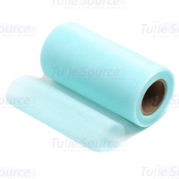 Aqua Shimmer Tulle