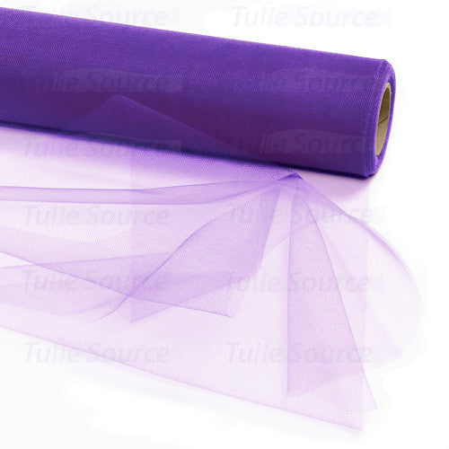 Deep Purple Tulle Fabric