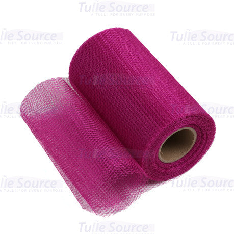 Fuchsia Nylon Netting Fabric