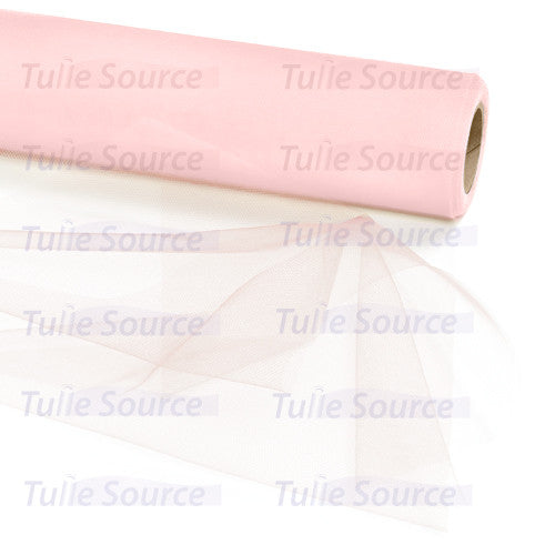 Rosette Pink Tulle Fabric
