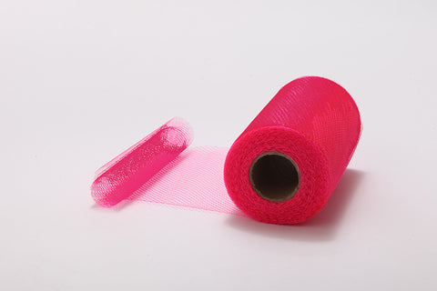Link Pink Nylon Netting Fabric