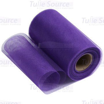 Plum Purple Petticoat Netting Fabric