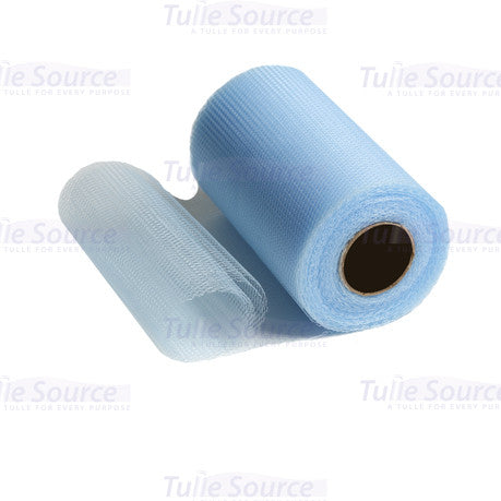 Soft Blue Nylon Netting Fabric Soft Blue Nylon Netting Fabric