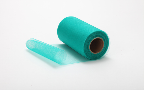 Teal Petticoat Netting Fabric