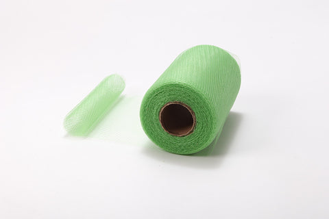 Lime Green Nylon Netting Fabric