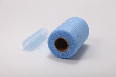 Cotillion Blue Nylon Netting Fabric