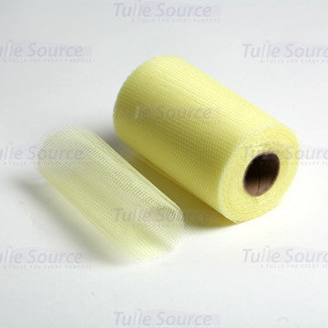 Maize Nylon Netting Fabric