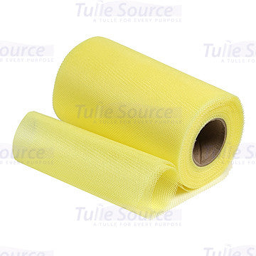 Lemon Yellow Petticoat Netting Fabric