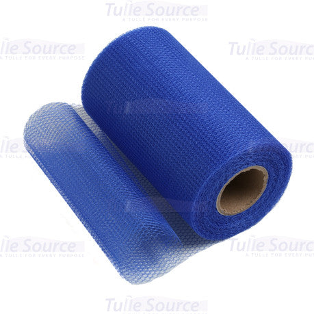 Royal Blue Nylon Netting Fabric
